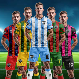 Fitroc Custom Men Sublimation Breathable Soccer Jersey Wholesale Blank Football Jersey