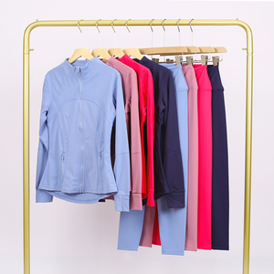 Women's Yoga Jacket and Leggings Gym Running Set