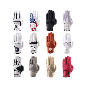 Wholesale Premium Quality Golf Gloves Sheep Skin Custom Logo Breathable Genuine Leather