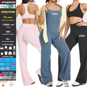 Custom Organic Cotton Quick Drying Fitness Leggings Yoga Set