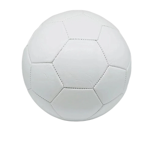 Custom Logo Size 5 Normal Soccer Futsal Ball PVC Leather Laminated Training Weight 0.35-0.4kg Made in China